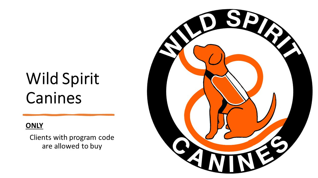 Program Gear for Wild Spirit Canines - Only program reps can purchase