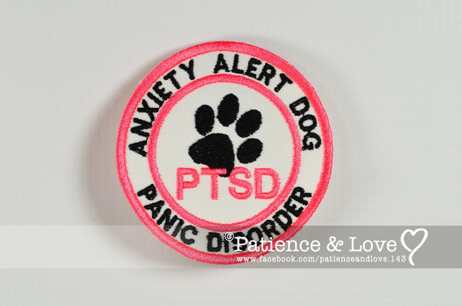 Nervous Dog Patch Ask to Pet Patch Dog Vest Patches Custom Dog