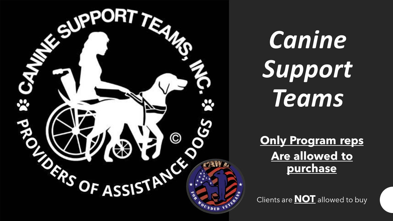 Program Vest - Canine Support Teams S&R Vest